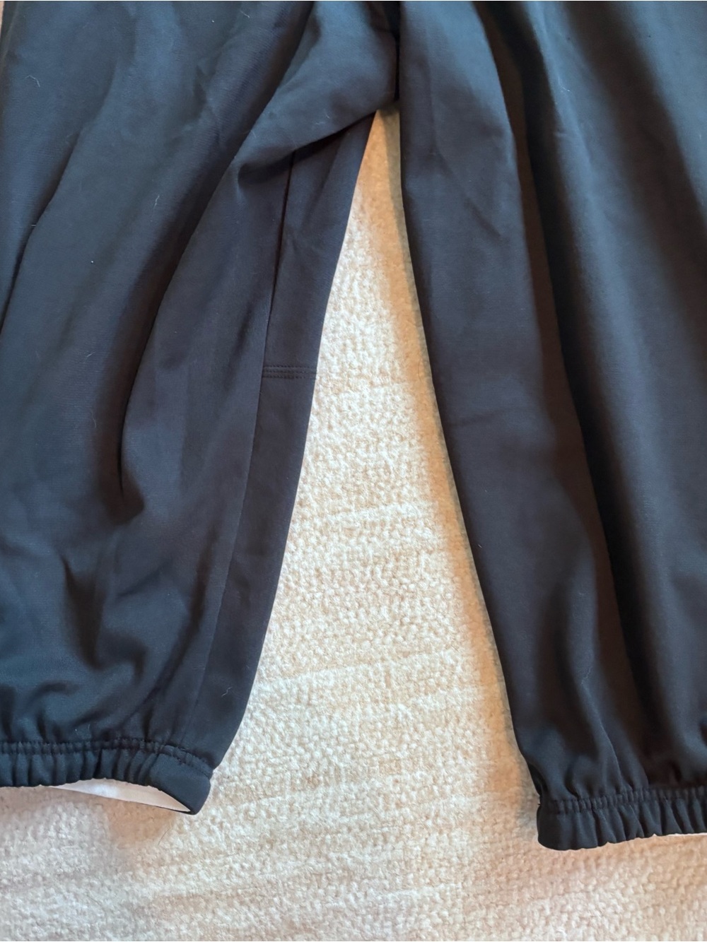 Under Armour Softball Cropped Black Athletic Pants with Silver Logo - Picture 9 of 9